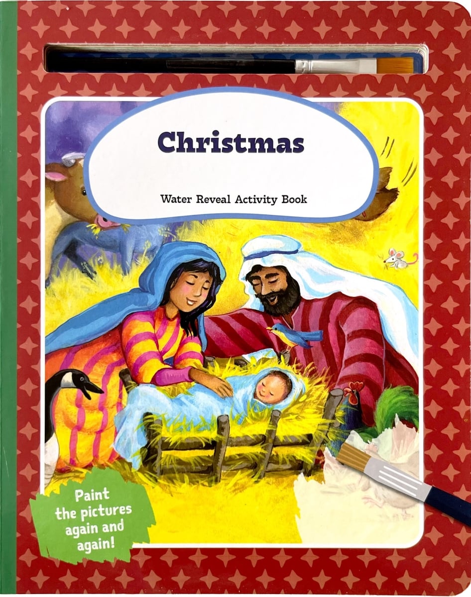 463010 Christmas - Water Reveal Activity Book