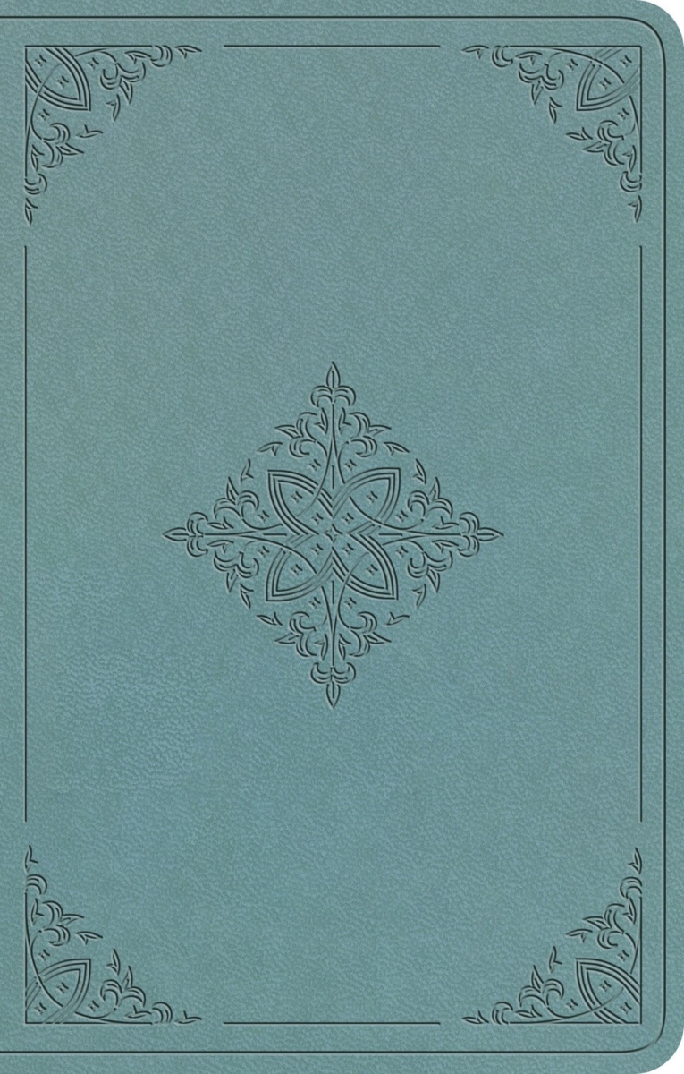 471146 ESV Premium Gift Bible - Paris Sky Fleur-de-lis Design TruTone
