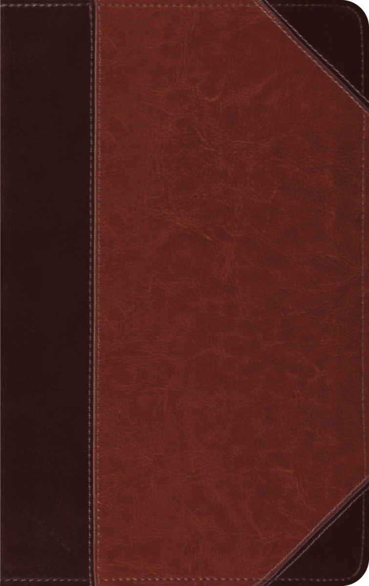 471173 ESV Thinline Bible - RL - Brown & Cordovan Portfolio Design Trutone