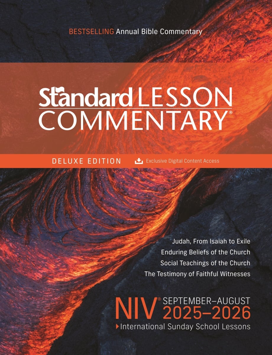 David C. Cook 368200 NIV Standard Lesson Commentary 2025-2026 - Deluxe Edition Book