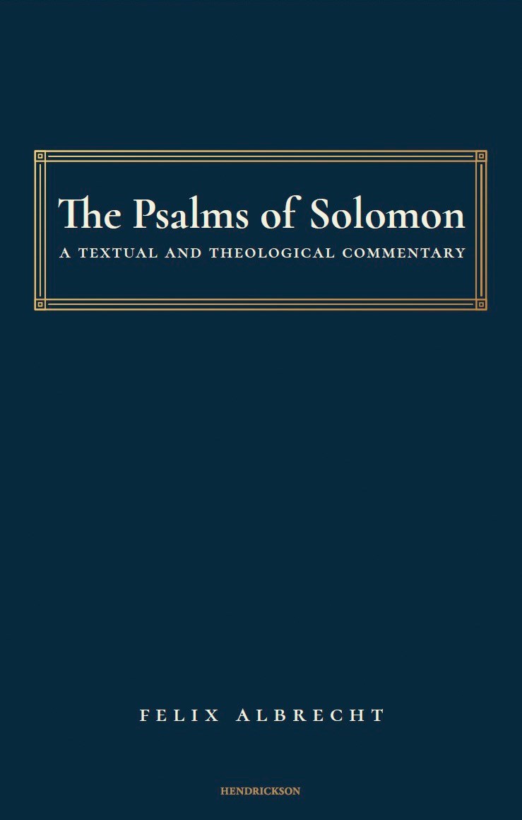 732201 The Psalms of Solomon Book
