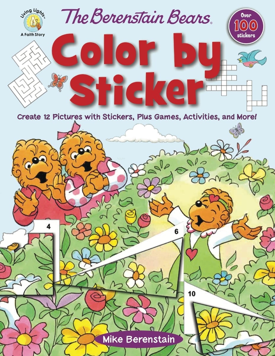 337366 The Berenstain Bears Color by Sticker Book