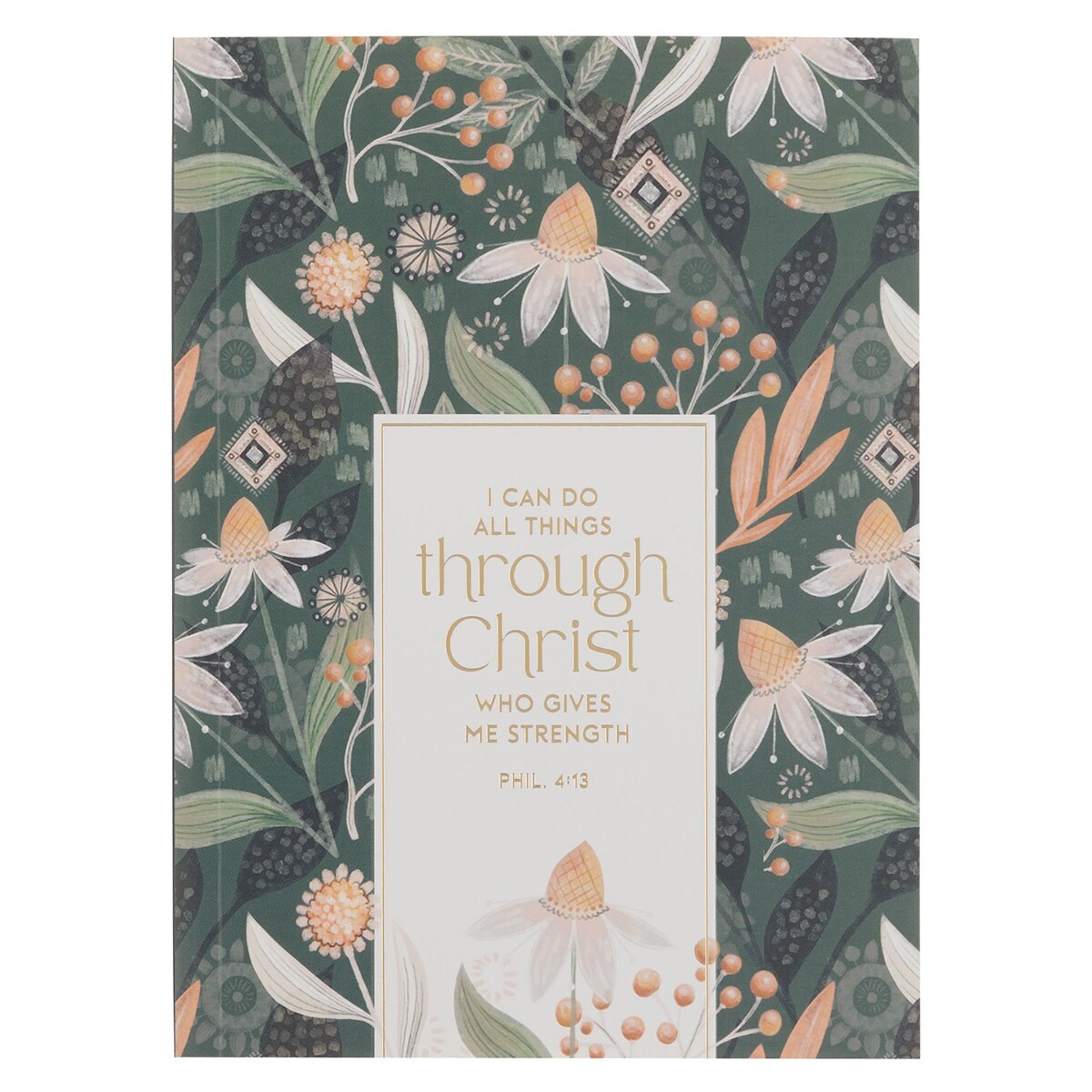 472207 Notebook - Medium - All Things Through Christ