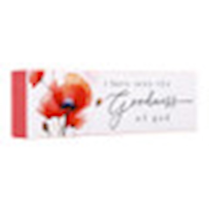 630568 10 x 3 in. I Have Seen The Goodness of God Stick Sign