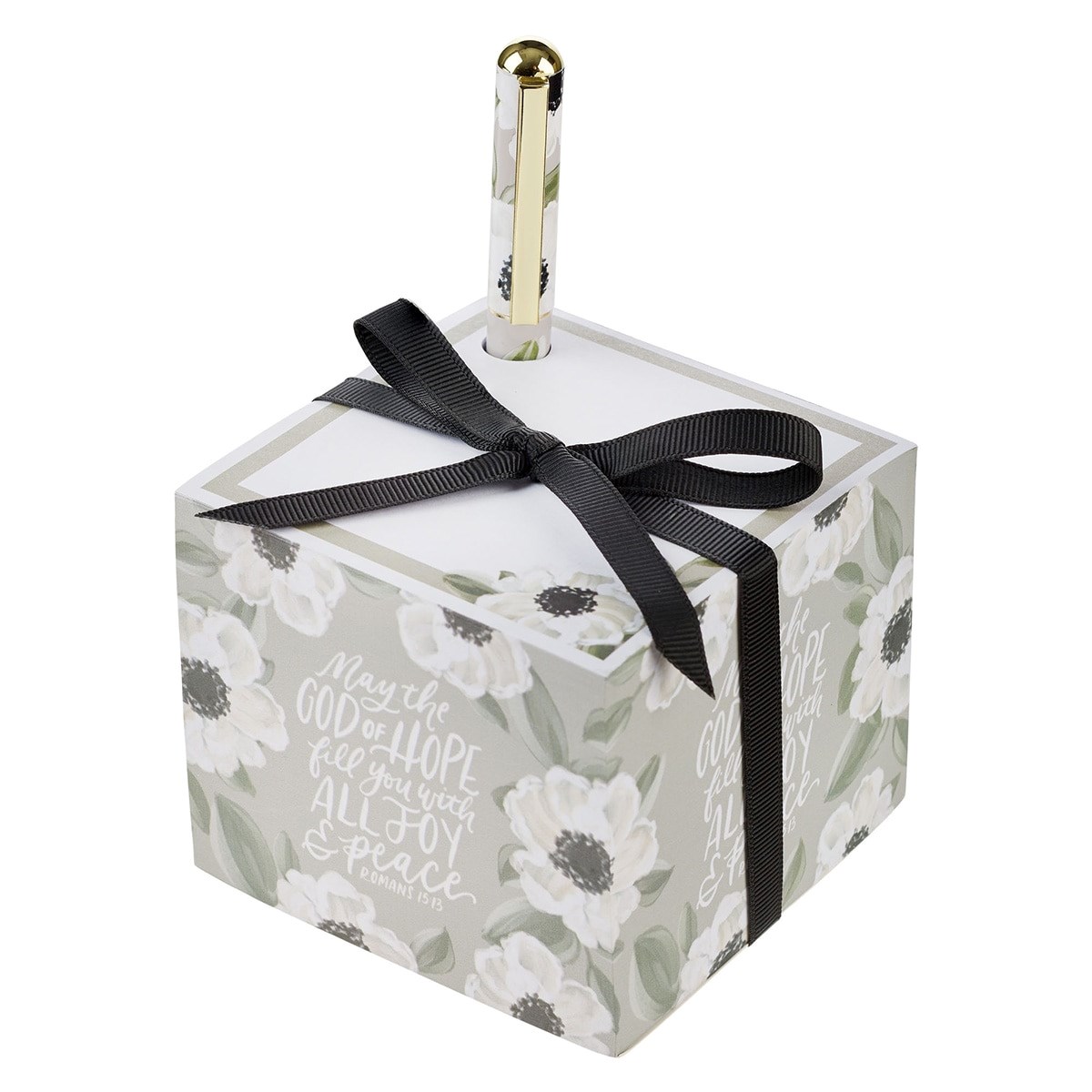 472214 Note Block with Pen - May the God of Hope