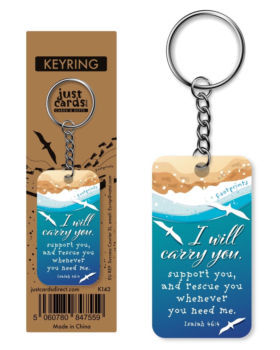 571527 Keychain - Footprints