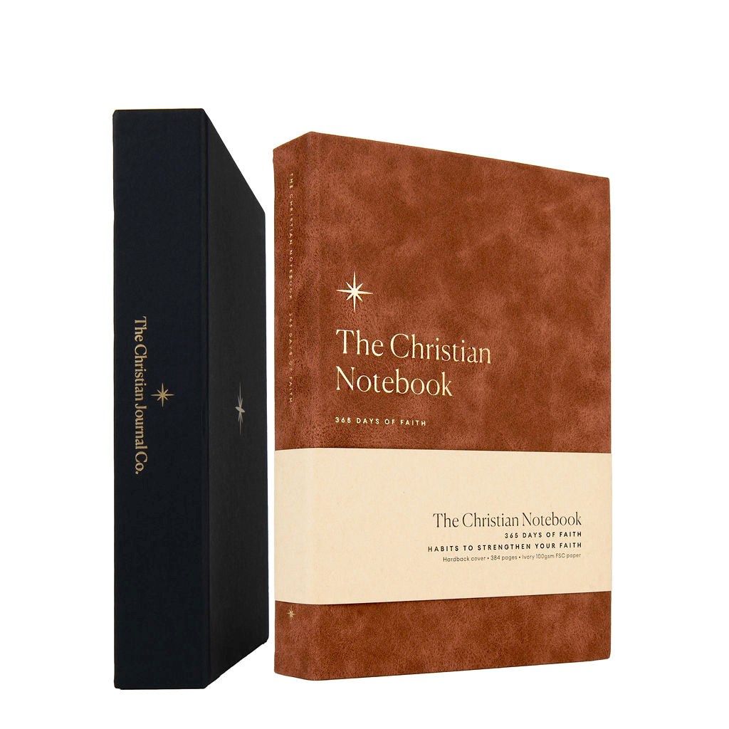 571734 365 Days of Faith Notebook with Gift Box - Brown