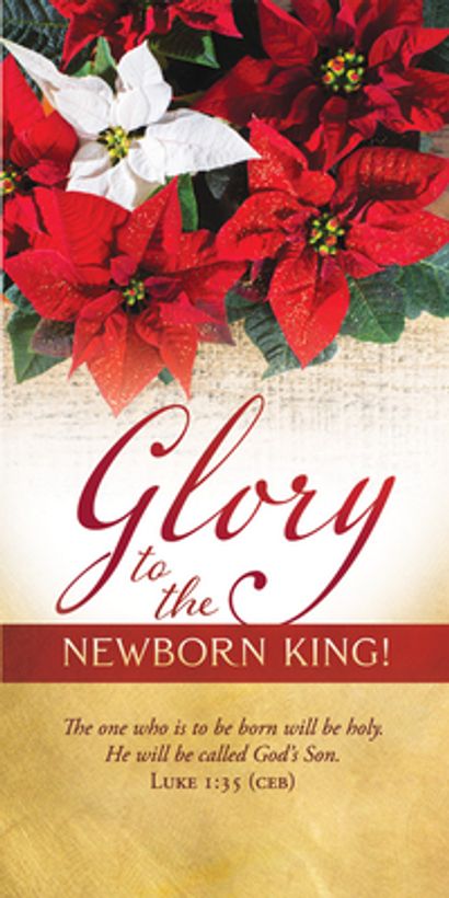 47252X Offering Envelope - Glory to The Born King - Pack of 100