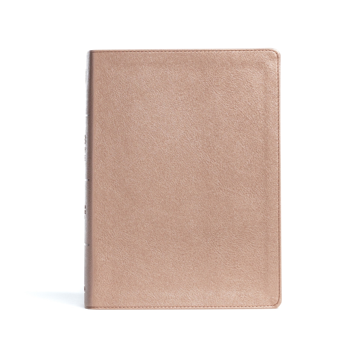 233526 CSB Study Bible - Rose Gold Leather Touch
