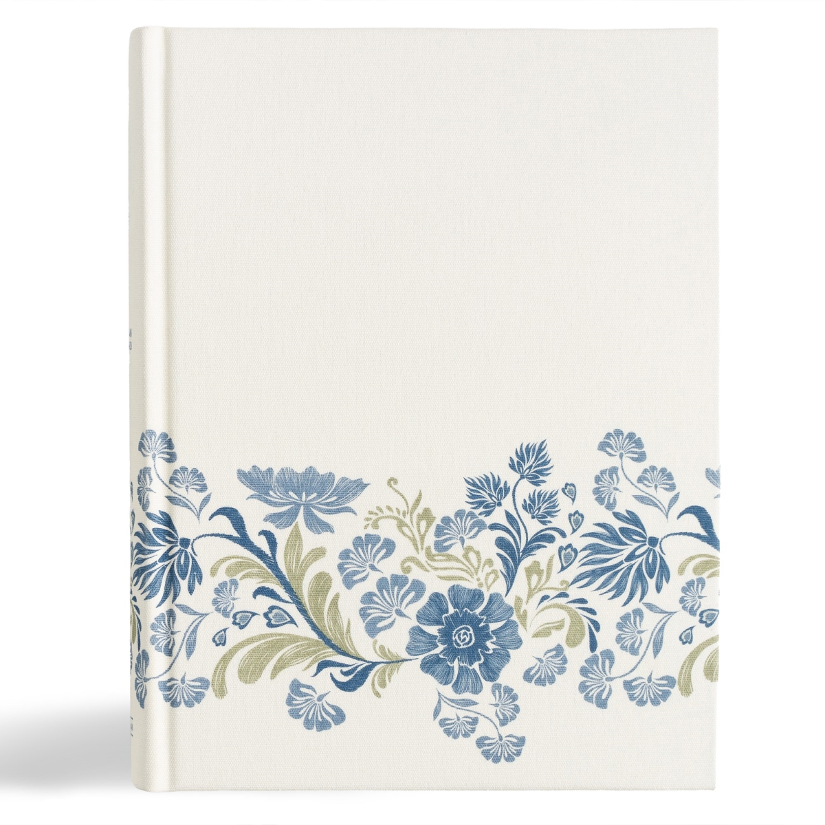 479116 CSB Notetaking Bible & Large Print Edition - Cream Floral Cloth Over Board