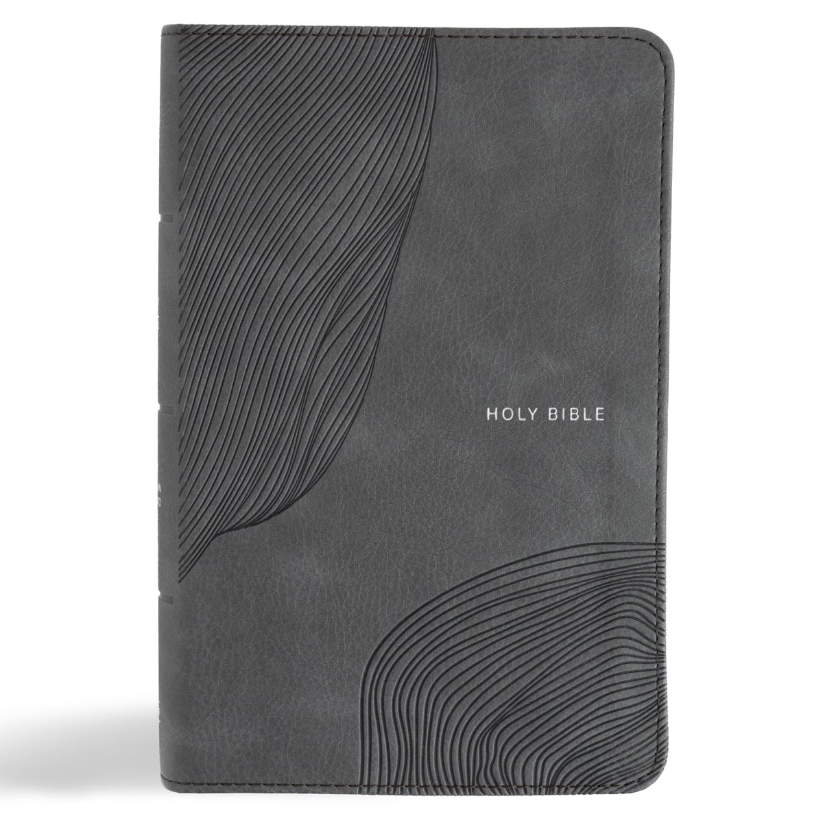479124 CSB Single - Column Compact Bible Digital Study Edition - Charcoal LeatherTouc