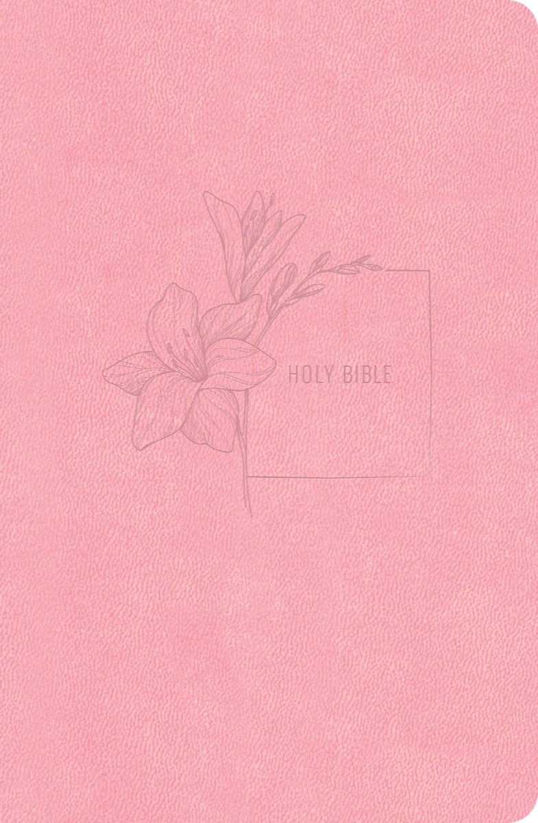 351646 CSB Compact Bible - Value Edition - Soft Pink LeatherTouch