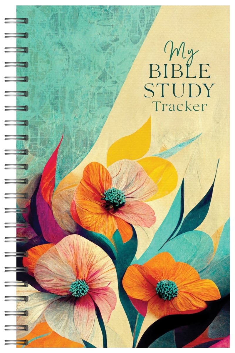 Barbour Publishing 380204 My Bible Study Tracker - Tropical Florals