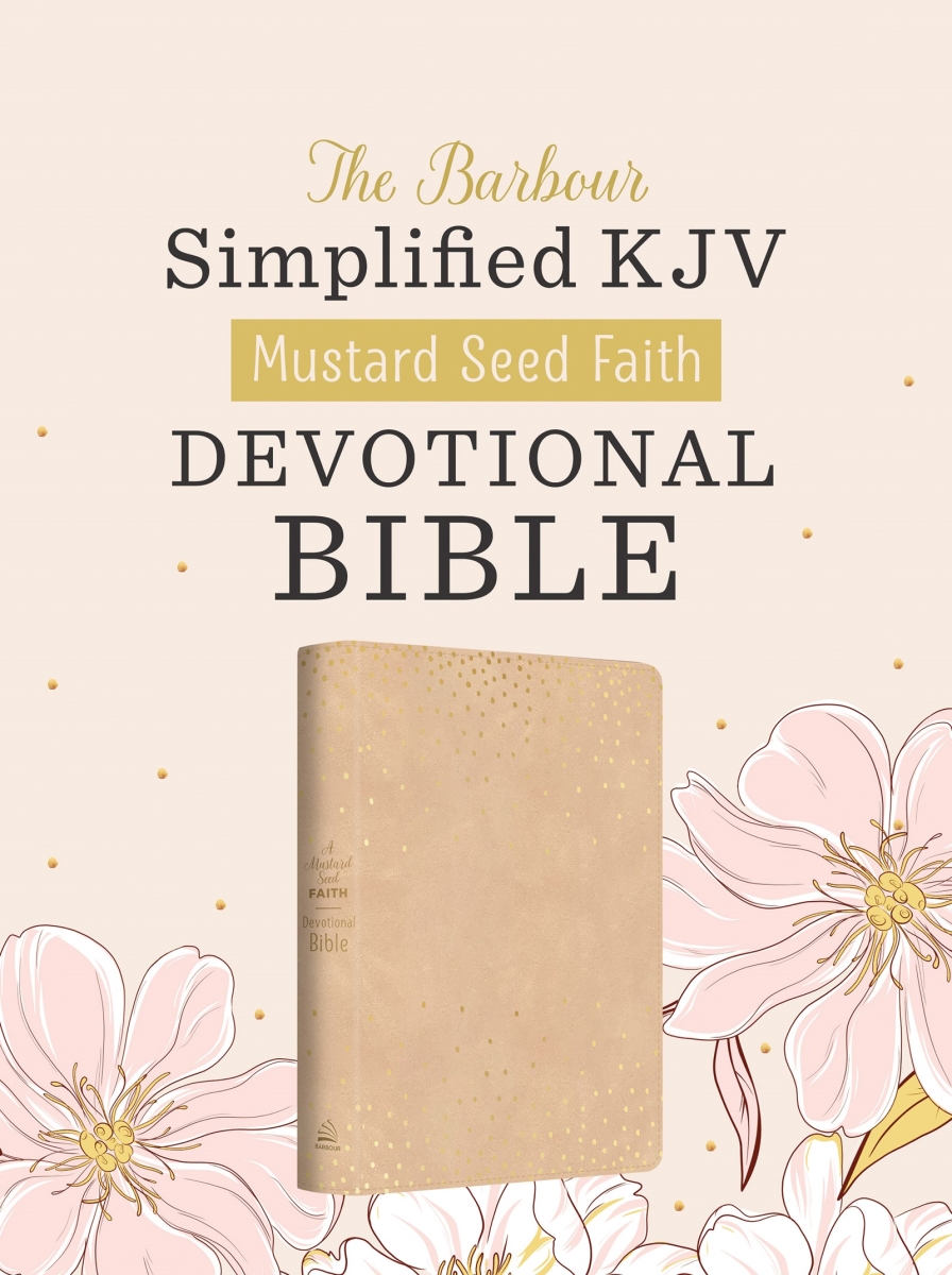Barbour Publishing 349582 KJV Simplified Bible Mustard Seed Faith Devotional Bible - Classic Cover DiCa