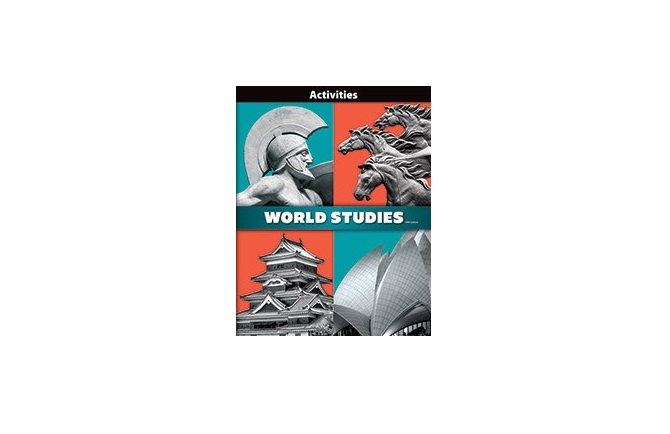 BJU Press 34745X World Studies Activities 5th Edition Book