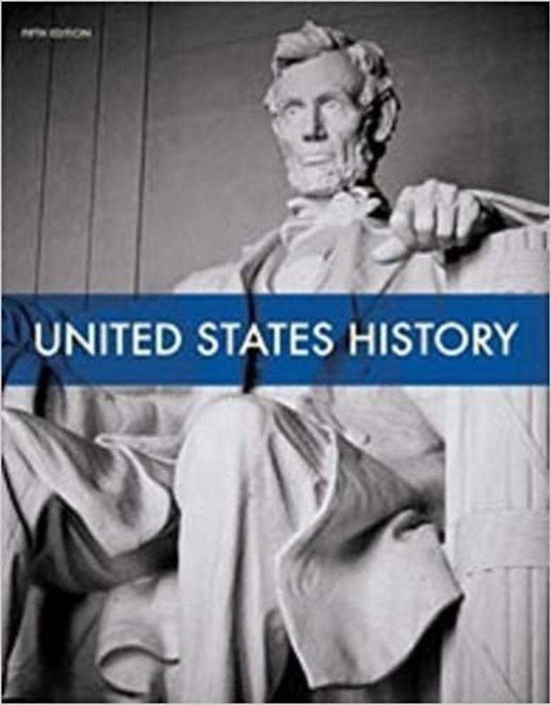 BJU Press 143640 United States History Student Text - 5th Edition Book