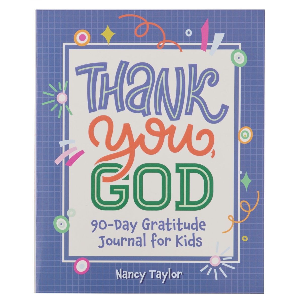348549 Kid Book Thank you God 90 Day Gratitude Journal