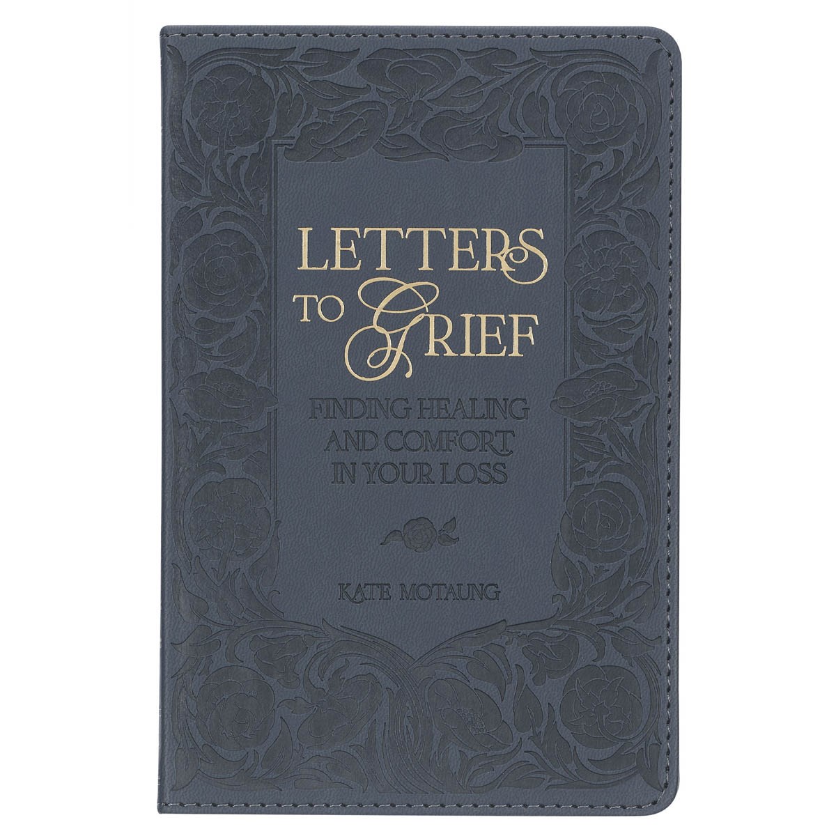 406188 Letters To Grief Faux leather Devotional Gift Book