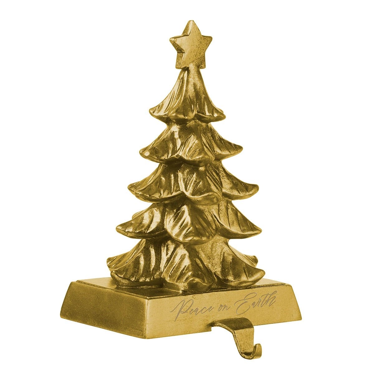 470632 Stocking Holder - Peace On Earth - 7.1 in.