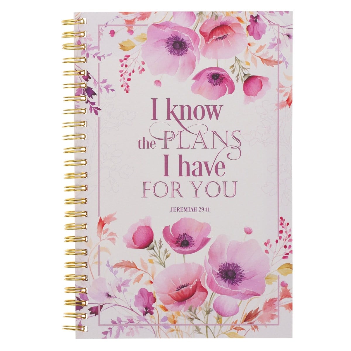 471800 Notebook - Wirebound - I Know The Plans Jer. 29-11