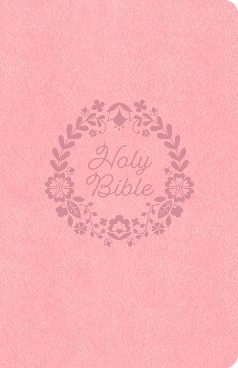 351705 KJV Thinline Bible - Value Edition - Soft Pink LeatherTouch