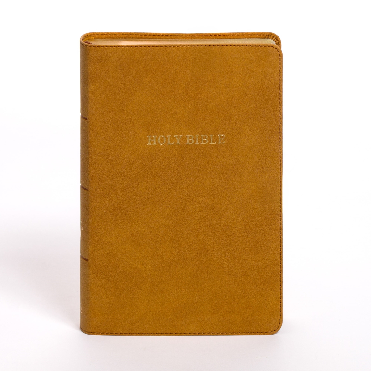 366133 KJV Personal Size Giant Print Bible - Camel SuedeSoft LeatherTouch Indexed