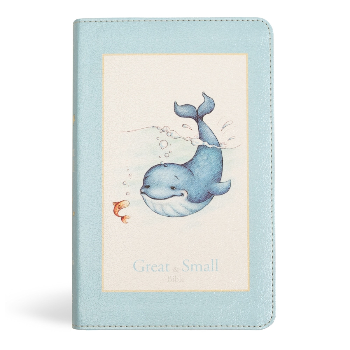 409336 KJV Great & Small Bible - Baby Blue LeatherTouch