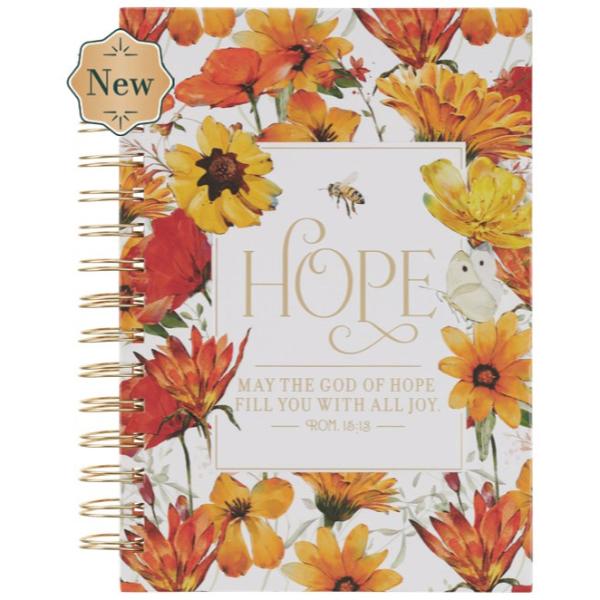 745747 Journal Spiral God of Hope Romans 15-13