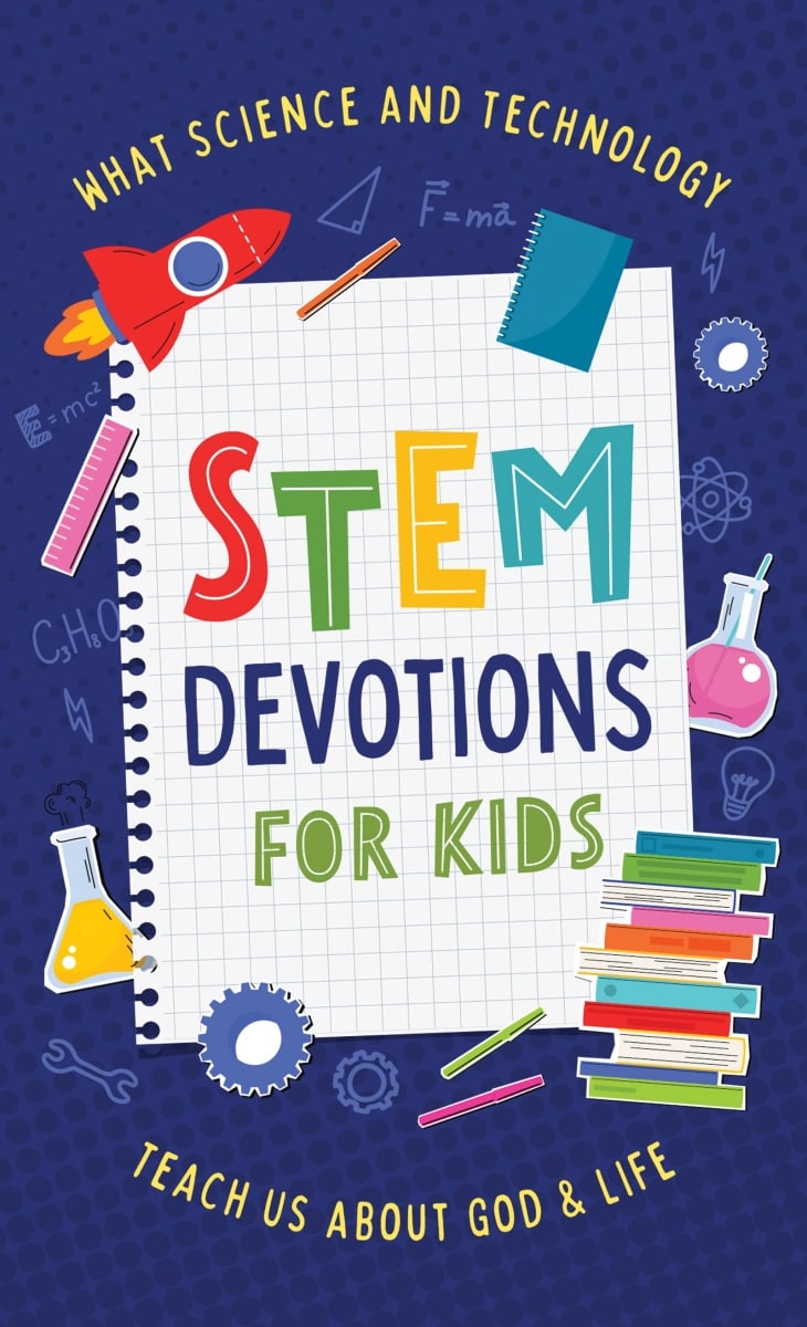 Barbour Publishing 371394 STEM Devotions for Kids Book