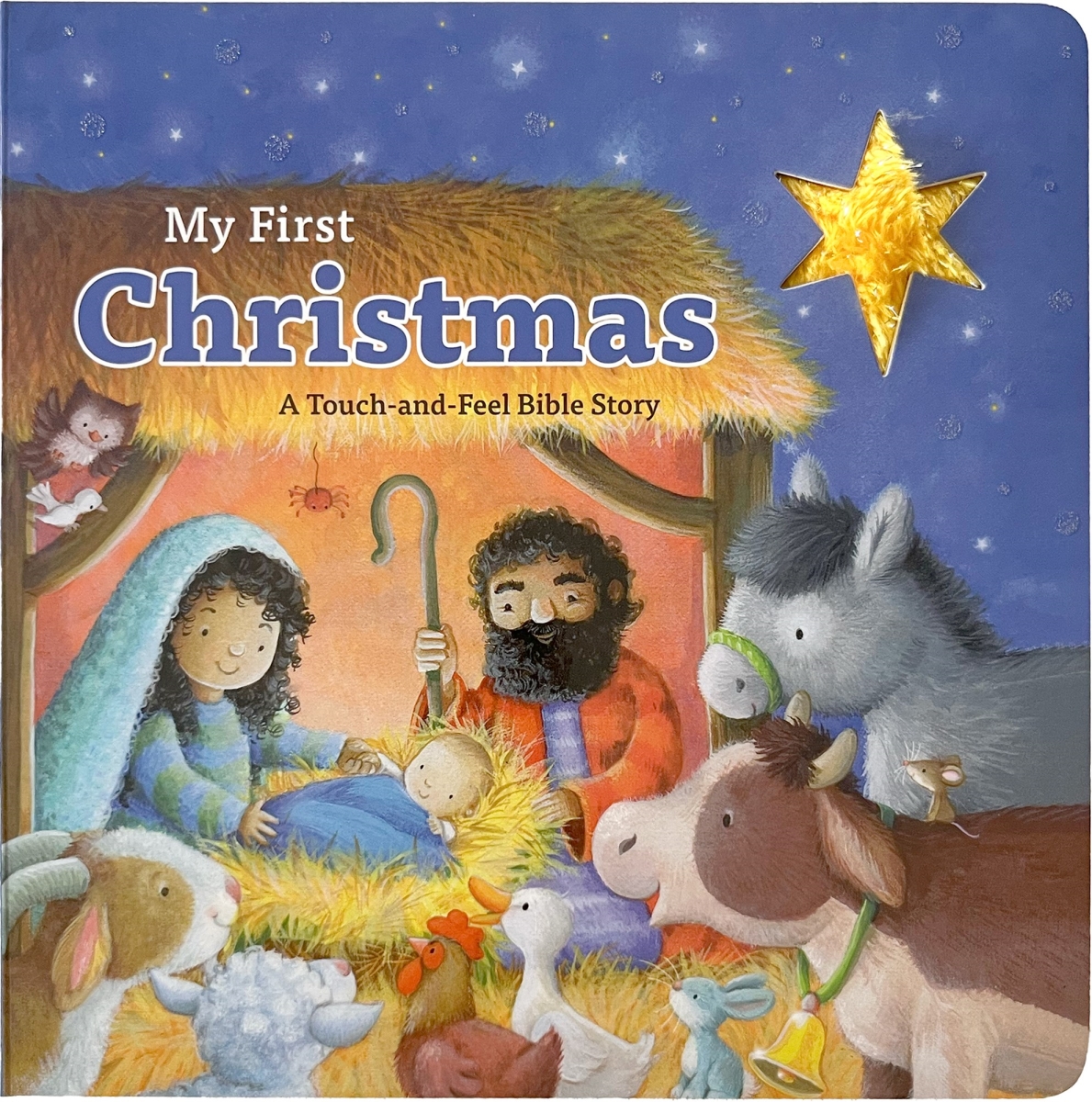 463014 My First Christmas - A Touch-And-Feel Bible Story Book