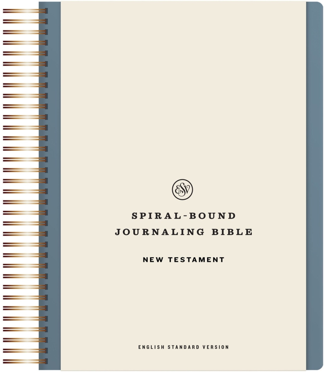 396258 ESV Spiral - Bound Testament Journaling Bible - Hardcover