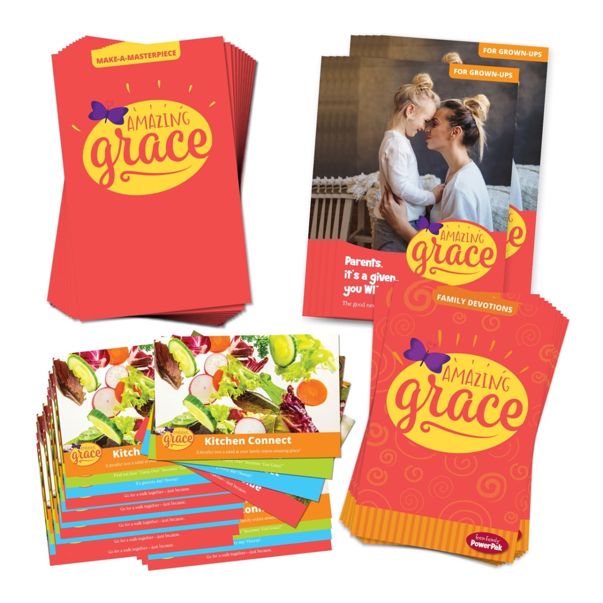 Group Publishing 374965 Team Family - Powerpak - Amazing Grace Book - Pack of 10