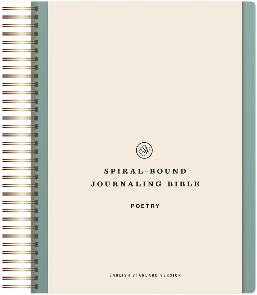 397739 ESV Spiral - Bound Journaling Bible - Poetry - Hardcover