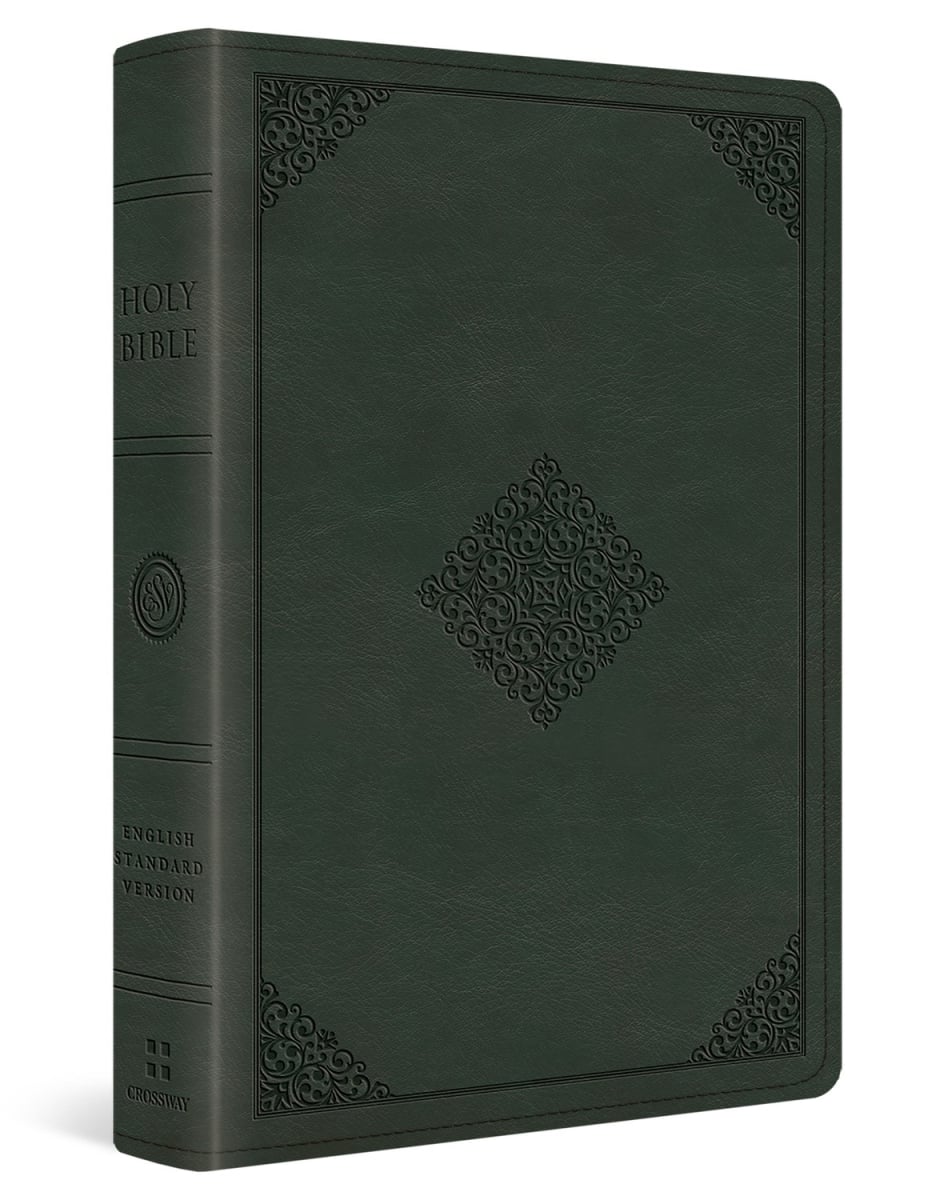 409100 ESV Personal Reference Bible - Quiet Forest Ornament Design TruTone