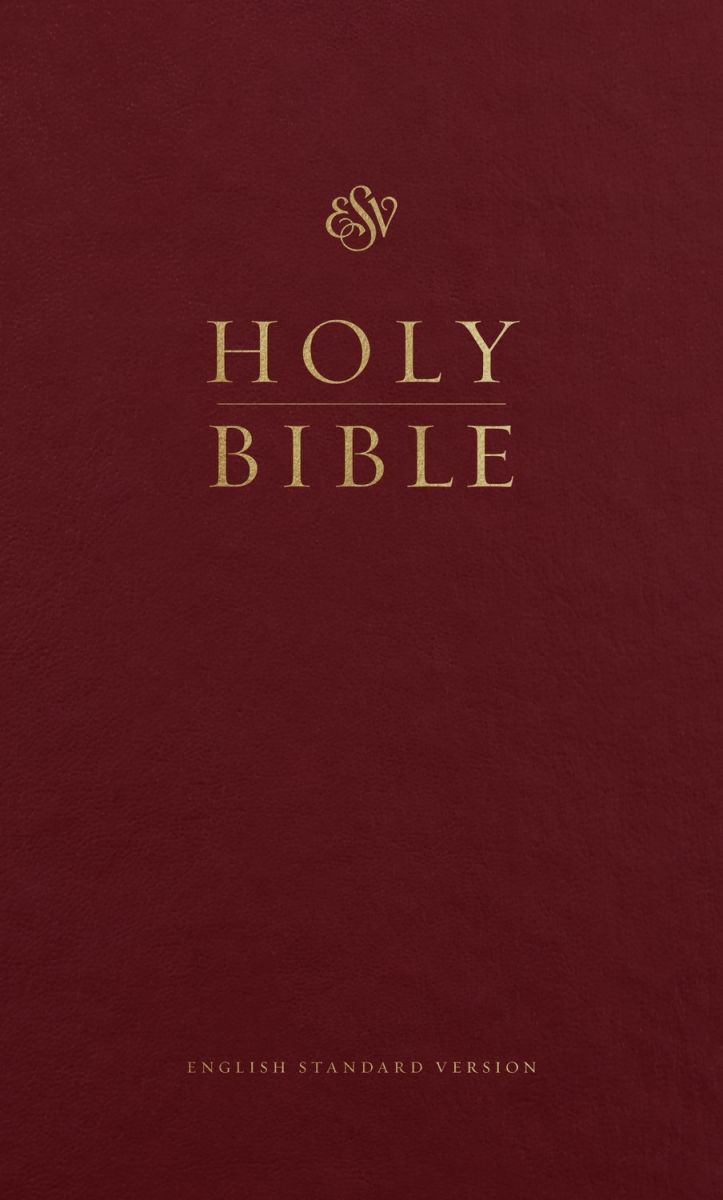 471133 ESV Pew Bible - Burgundy Hardcover