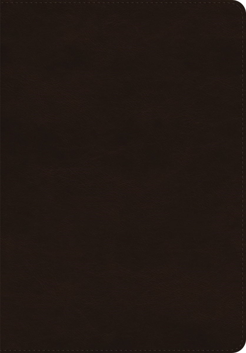 473827 ESV Giant Print Bible - Red Letter Edition, Deep Brown TruTone