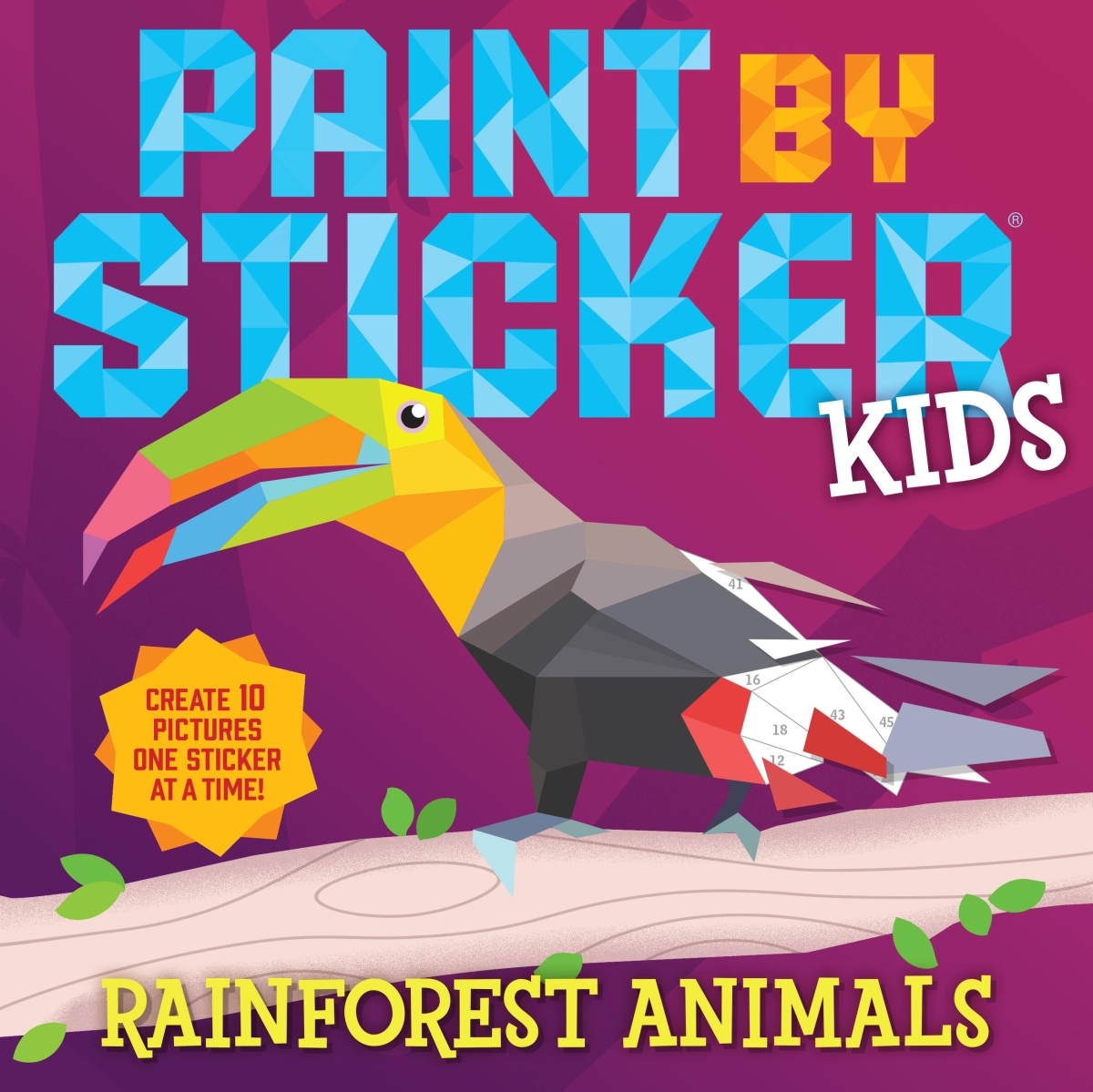385993 Paint by Sticker Kids - Rainforest Animals