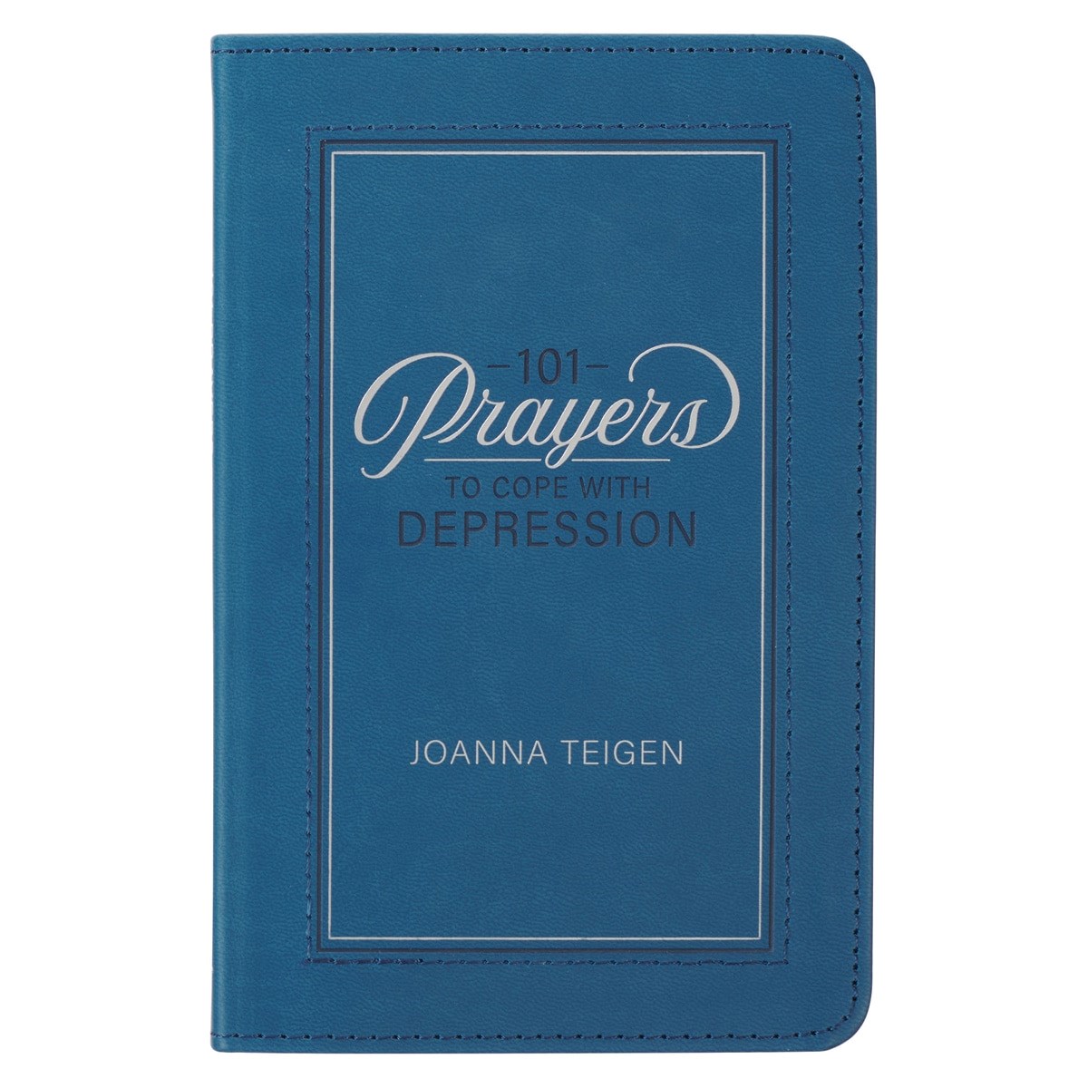 380278 Devotional Gift Book - 101 Prayers to Cope with Depression - Faux Leather