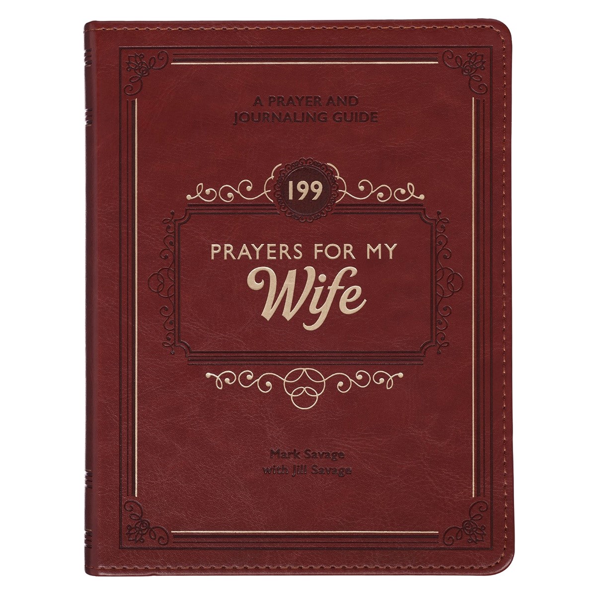 348520 Devotional Gift Book - 199 Prayers for My Wife - Faux Leather