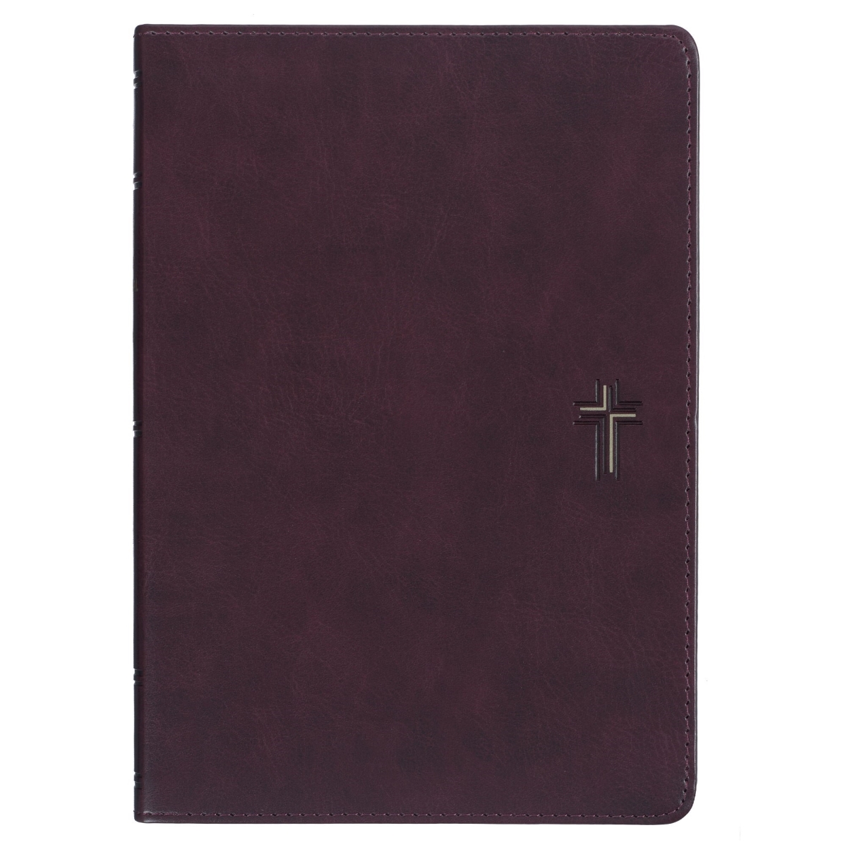 406149 NLT Everyday Devotional Bible for Men - Walnut Faux Leather