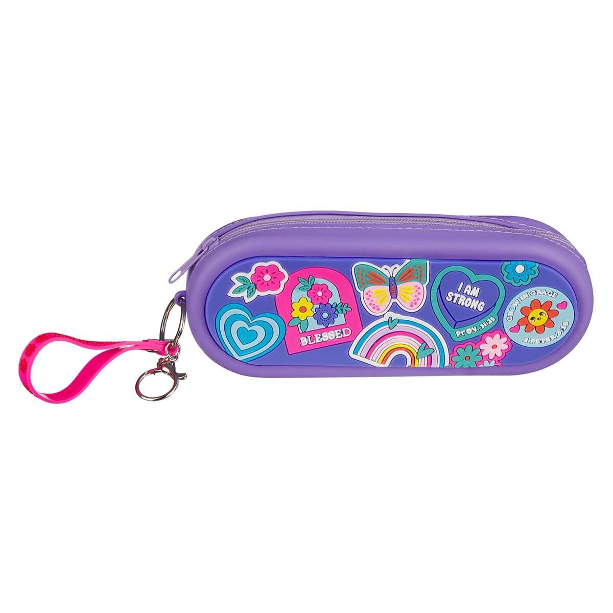 368605 Pencil Case - I Am Strong Prov. 31-25 - Purple