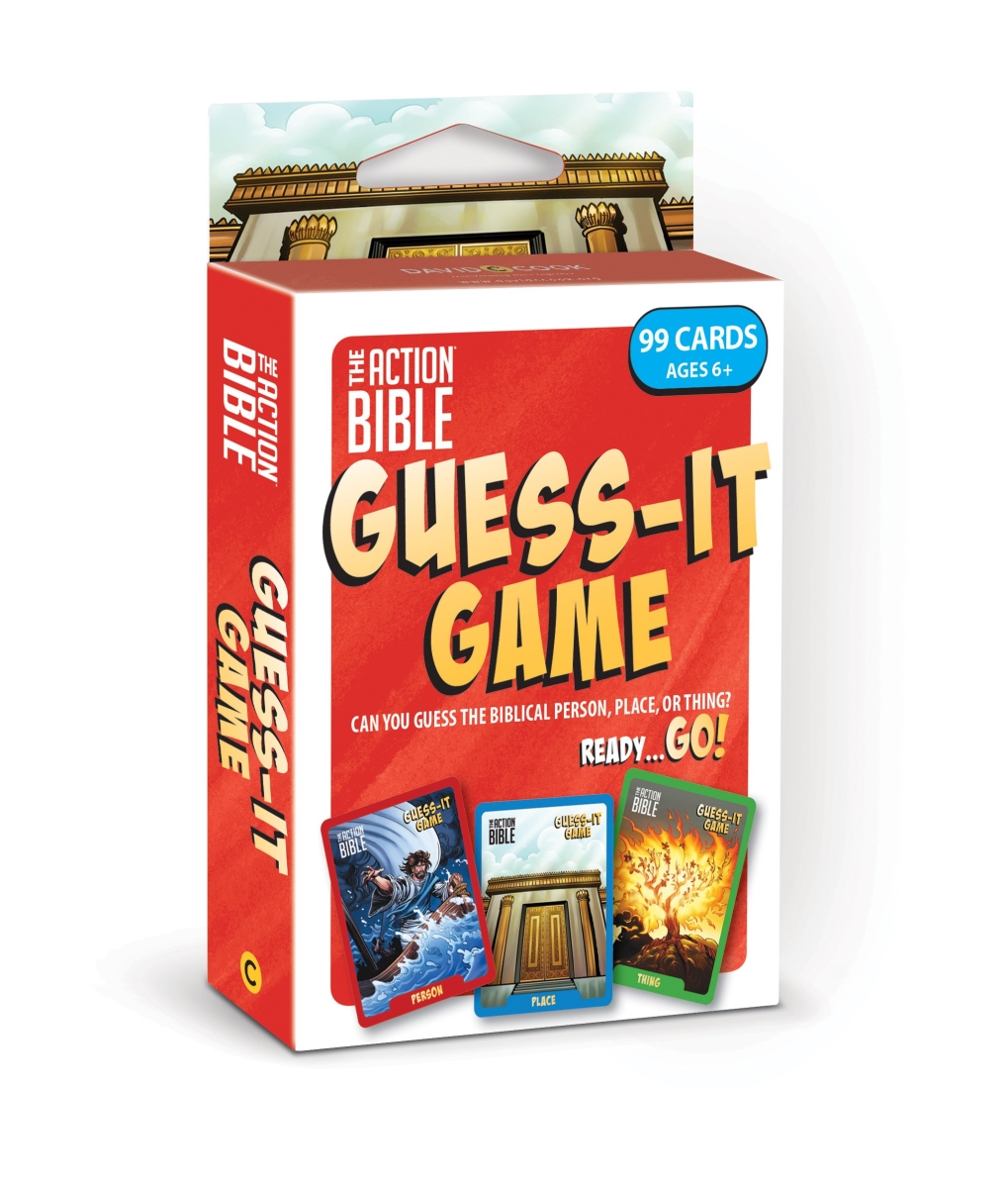 298644 The Action Bible Guess - It Game - Ages 6 Plus