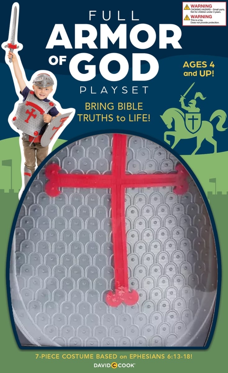 David C. Cook 356142 Playset - The Full Armor of God - Repack Book