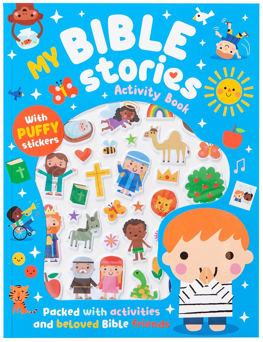285549 My Bible Stories Activity Book - Blue