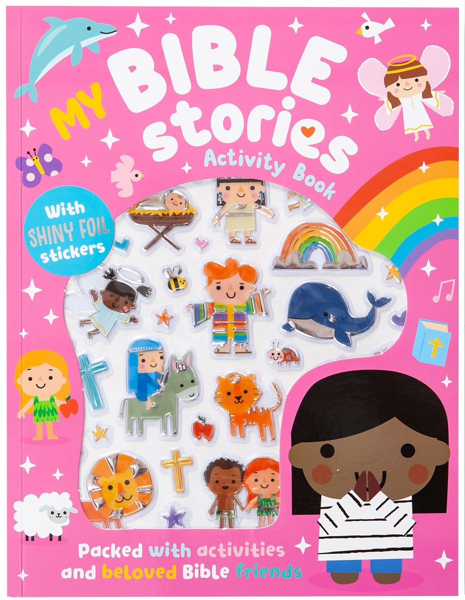 285550 My Bible Stories Activity Book - Pink