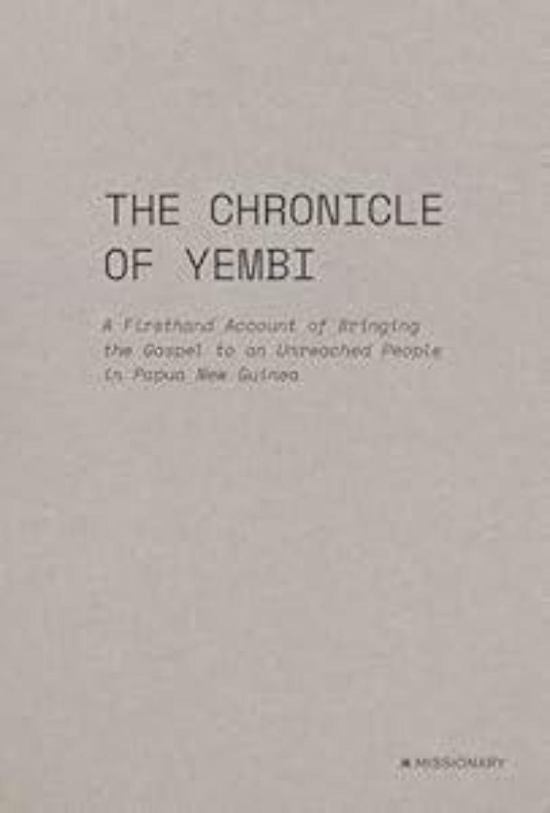 479704 The Chronicle of Yembi Book