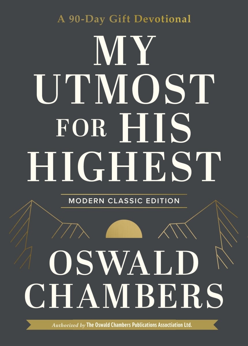 340798 My Utmost For His Highest Book
