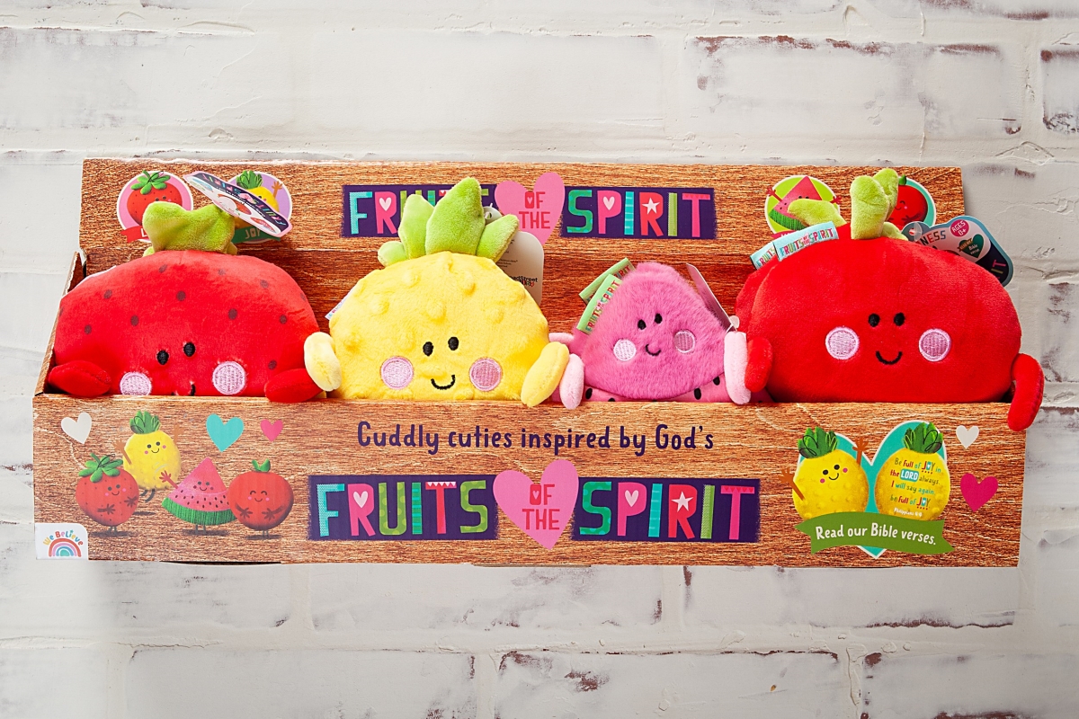 366263 Plush - Fruits of The Spirit Countertop Assortment Book - Pack of 8