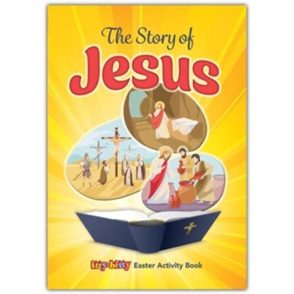 754537 Itty-Bitty The Story of Jesus Book - Pack of 6
