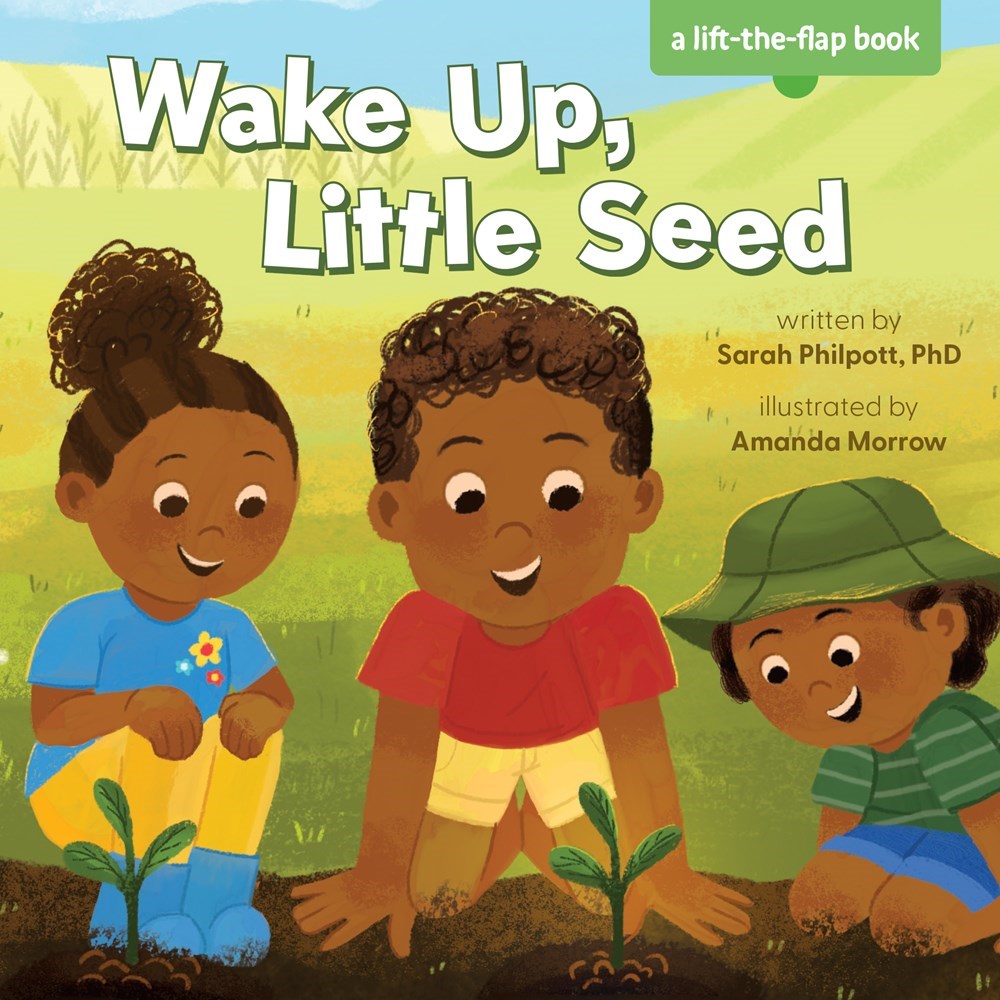561794 Wake Up Little Seed Lift-The Flap Book